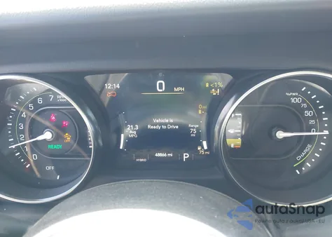 2022 Jeep Wrangler 4Xe Unlimited Sahara 4X4 z USA, uszkodzony, nr VIN 1C4JJXP69NW261068